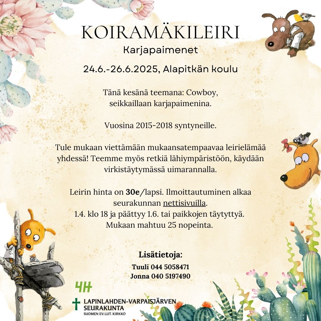 Koiramäkileiri koir