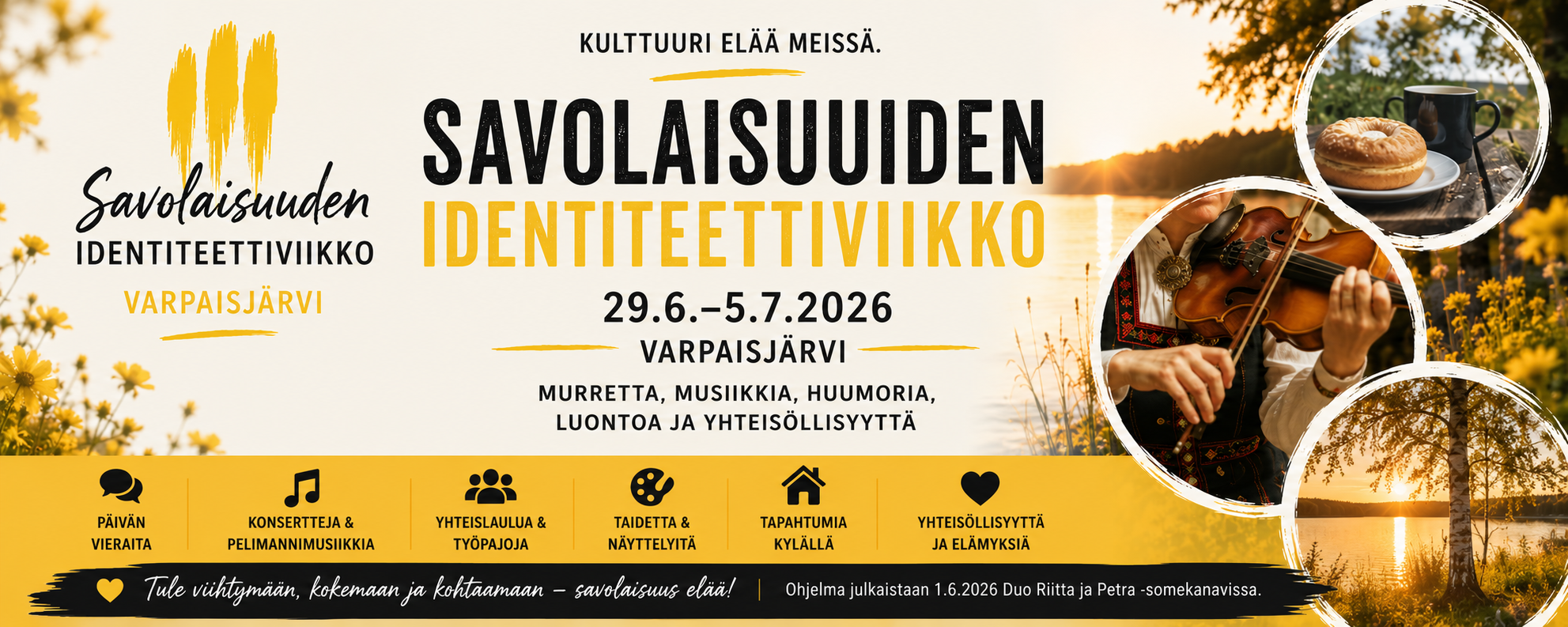 Savolaisen identiteettiviikon mainoskuva