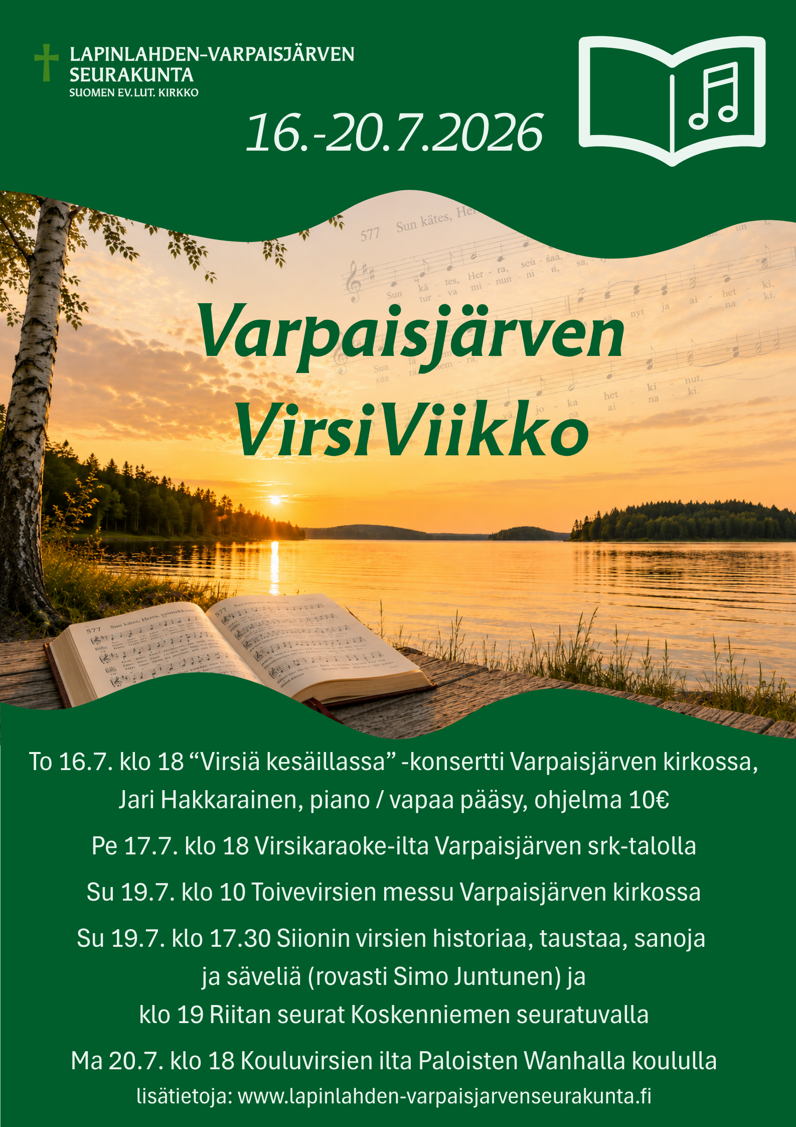Varpaisjärven Virsviikon ohjelma